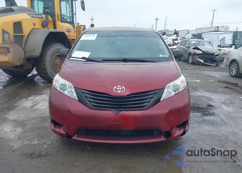 2011 Toyota Sienna from USA, damaged, VIN 5TDKA3DC0BS003394